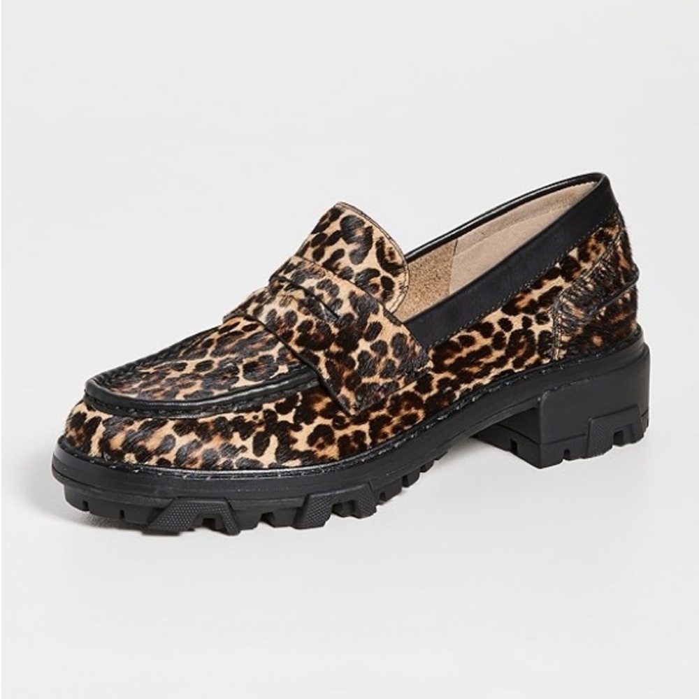 Leopard Print Women's Loafers
